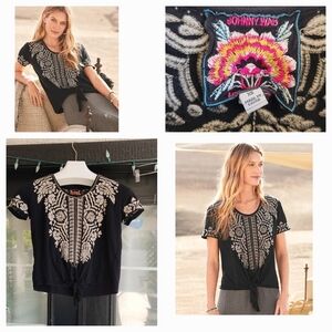 Johnny Was LA Rita‎ Knot-Tie Shirt